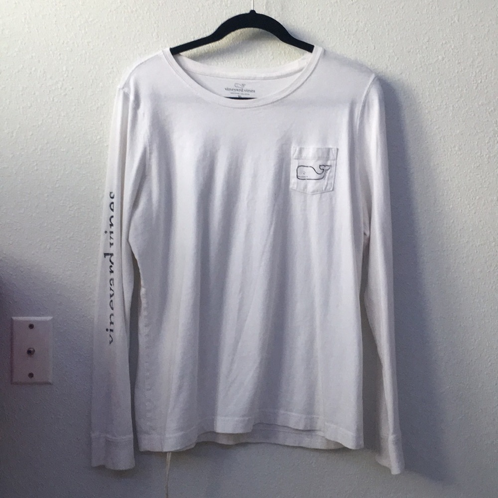 White long sleeve shirt